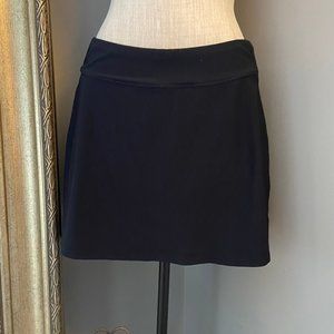 black tennis skirt skort
